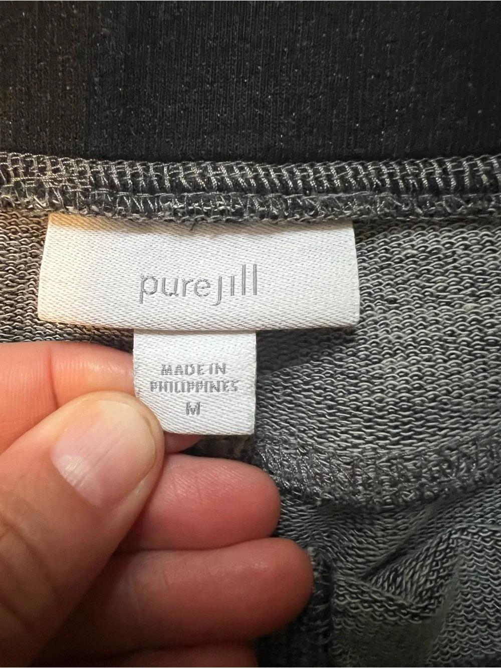 Pure Jill 5-Pocket Knit Pull-On Jeans size M (Zz106) - Picture 8 of 11